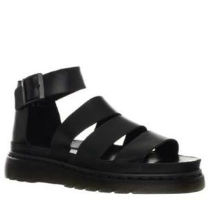 Dr Martens Clarissa Black Sandal fits size 5.5-6